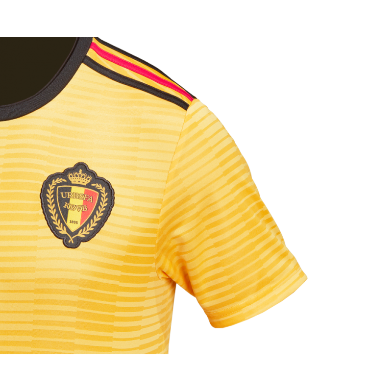 adidas Belgien Trikot Away Kinder WM 2018 (BQ4537) in Gelb