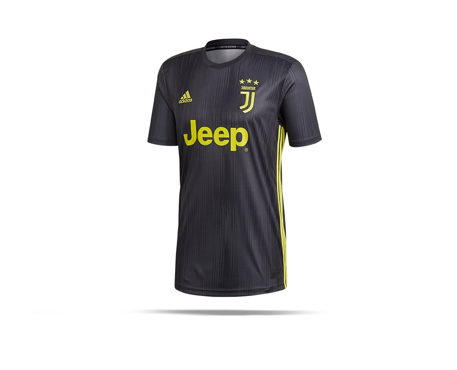 Adidas Fc Juventus Turin Trikot Ucl 18 19 Dp0455 In Grau