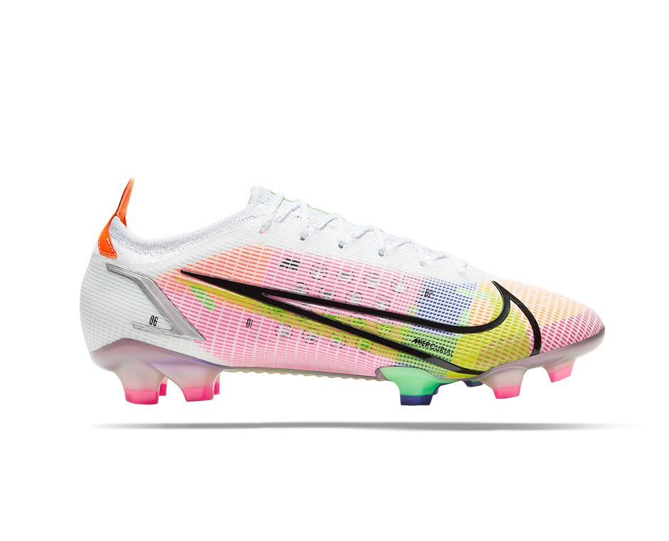 Nike Mercurial Vapor Dragonfly 14 Elite FG - White & Metallic Silver -  SoccerPro