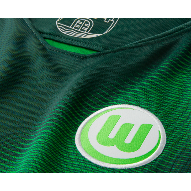 NIKE VfL Wolfsburg Trikot Home Kinder 18/19 (398) in Grün