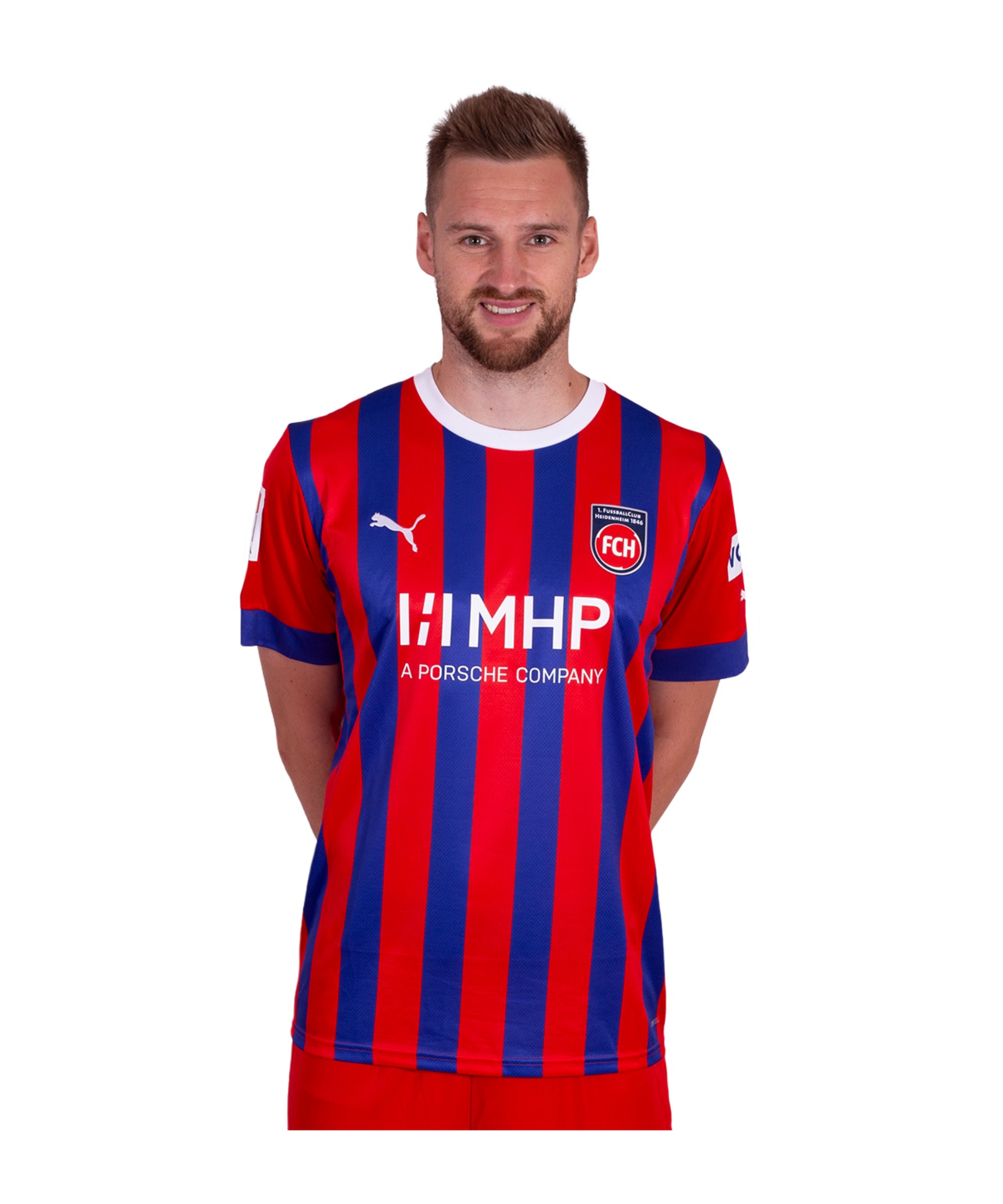 PUMA 1. FC Heidenheim Trikot Home 2022/2023 Rot (001) Fanartikel