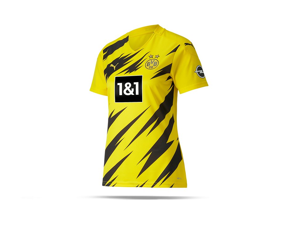 PUMA BVB Dortmund Trikot Home 20/21 Damen (001) in Gelb