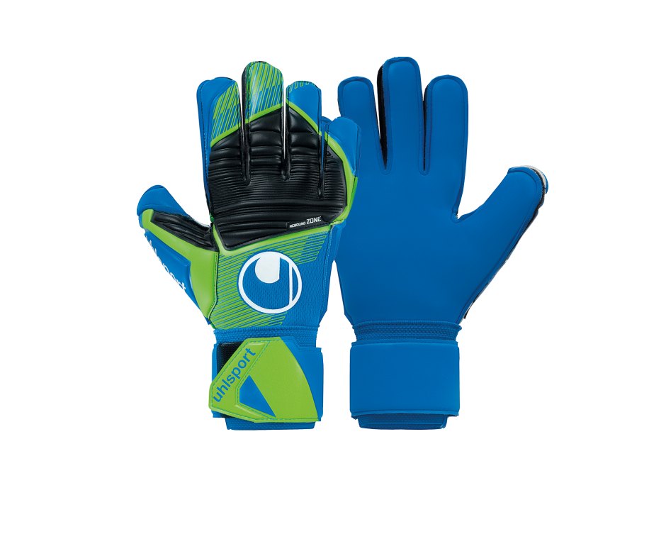 Blau | Uhlsport | Aquasoft | Fußball F01 Equipment TW-Handschuhe Ausrüstung