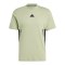 adidas 3S REG T-Shirt Grün - gruen