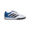 adidas COPA Gloro II TF Weiss Schwarz Blau - weiss