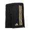 adidas Custom Short Kids Schwarz Gold - schwarz