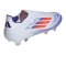 adidas F50 Elite LL FG Advancement Weiss Rot - weiss