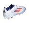 adidas F50 Elite SG Advancement Weiss Rot - weiss