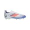 adidas F50 League LL FG/MG Advancement Kids Weiss Rot - weiss