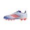 adidas F50 League MG Advancement Kids Weiss Rot - weiss