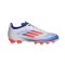 adidas F50 League MG Advancement Kids Weiss Rot - weiss