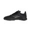 adidas F50 League TF Kids Dark Spark Schwarz Grau - schwarz