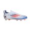 adidas F50 Pro LL FG Advancement Kids Weiss Rot - weiss