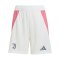 adidas Juventus Turin Short Away 2024/2025 Kids Weiss - weiss