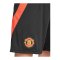 adidas Manchester United Short Home 2024/2025 Schwarz - schwarz