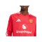 adidas Manchester United Trikot Langarm Home 2024/2025 Rot - rot