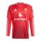 adidas Manchester United Trikot Langarm Home 2024/2025 Rot - rot