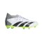 adidas Predator Accuracy.3 FG Crazyrush Kids Weiss Schwarz Gelb - weiss