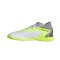 adidas Predator Accuracy.3 IN Halle Crazyrush Kids Weiss Schwarz Gelb - weiss