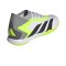 adidas Predator Accuracy.3 IN Halle Crazyrush Weiss Schwarz Gelb - weiss