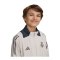 adidas Real Madrid Prematch Jacke Kids Grau - rosa