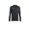 adidas Tiro 23 Club Sweatshirt Schwarz Blau - schwarz