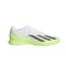 adidas X Crazyfast.1 IN Halle Crazyrush Weiss Schwarz Gelb - weiss