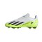 adidas X Crazyfast.4 FG Crazyrush Kids Weiss Schwarz Gelb - weiss