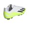 adidas X Crazyfast.4 FG Crazyrush Kids Weiss Schwarz Gelb - weiss