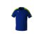 Erima Evo Star T-Shirt Blau Gelb - blau