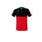 Erima Six Wings T-Shirt Kids Rot Schwarz - rot