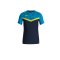 JAKO Iconic T-Shirt Kids Blau Gelb F914 - blau