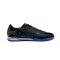 Nike Air Zoom Mercurial Vapor XV Academy IC Halle Shadow Schwarz Silber Blau F040 - schwarz