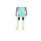 Nike FC Barcelona Short UCL 2023/2024 Kids F486 - hellblau