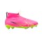 Nike Jr Air Zoom Mercurial Superfly IX Academy FG/MG Luminous Kids Pink Gelb F605 - pink