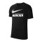 Nike TSV 1860 München Swoosh T-Shirt Schwarz F010 - schwarz