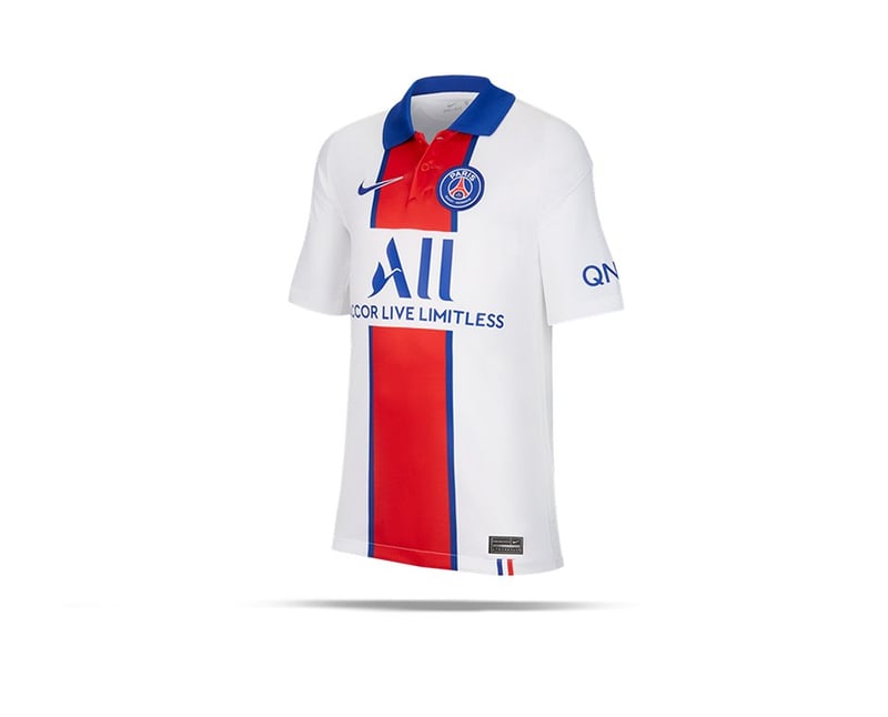 Nike Paris St Germain Trikot Away 20 21 Kinder 101 In Wei