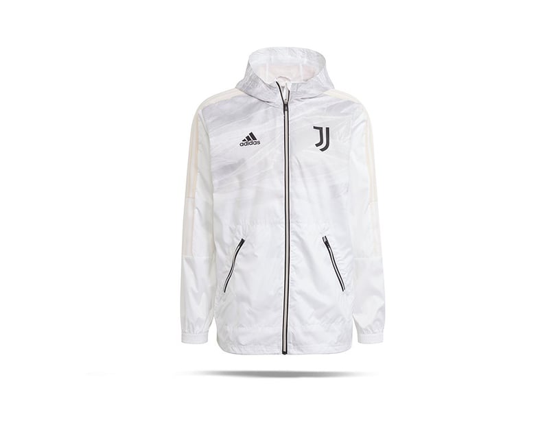 Adidas Juventus Turin Windbreaker Gq2537 In Weiss