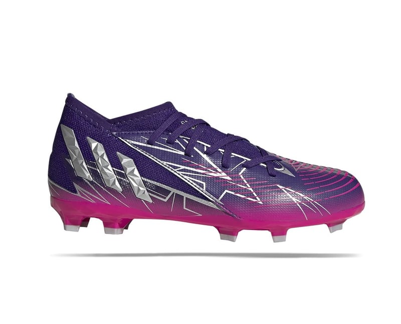 adidas Predator EDGE.3 FG Champions Code J Kids Lila (GX5212 ...