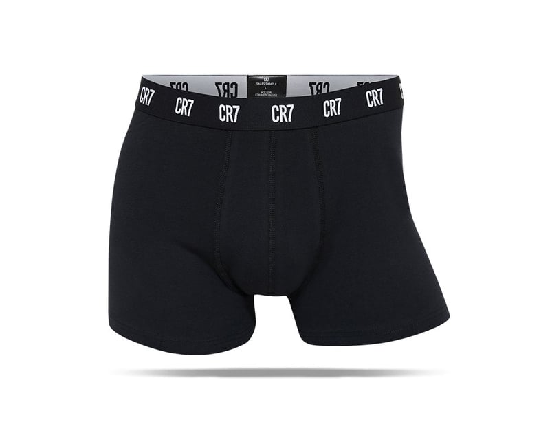 Cr7 Basic Trunk Aop Boxershort 3er Pack Grau F712 Unterwäsche Underwear 