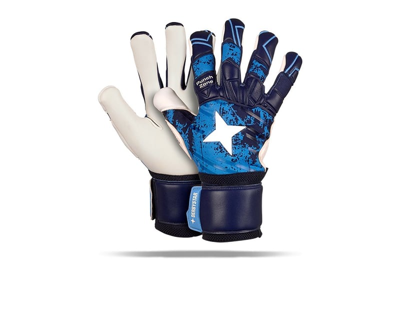 Derbystar APS Super TW-Handschuh (000) v22 Grip | Blau Weiss Equipment