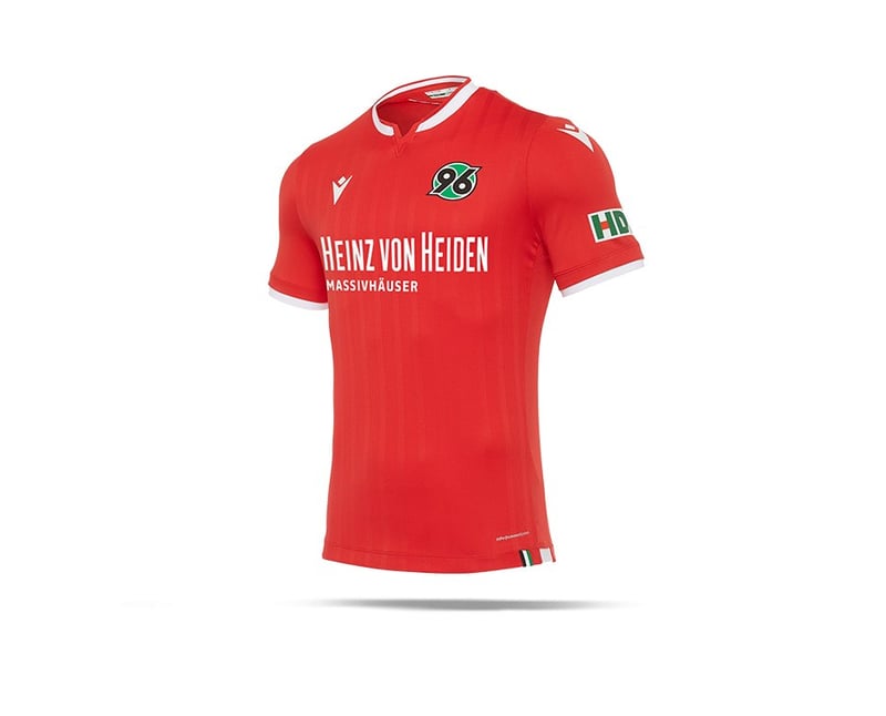 Macron Hannover 96 Trikot Home 20 21 In Rot