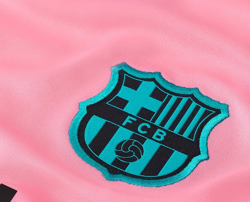 NIKE FC Barcelona Trikot UCL 20/21 Kinder (654) in Pink