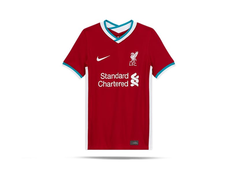 NIKE FC Liverpool Trikot Home 20/21 Kinder (687) in Rot