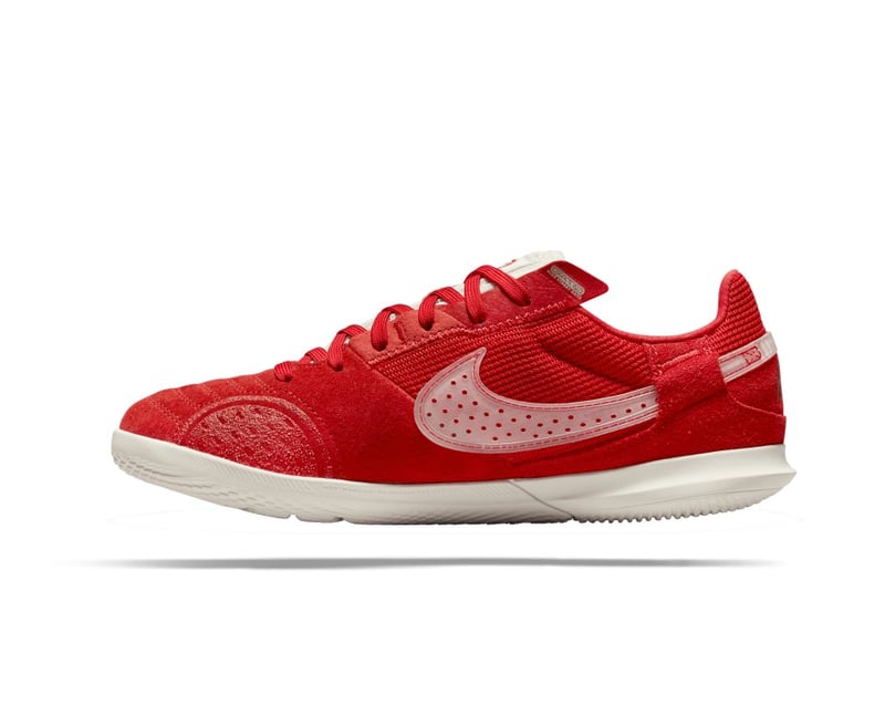 Nike Jr Streetgato IC Halle Weiss F611 Rot Kids rot