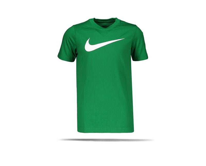 (302) Mannschaftssport 20 Grün Kids Park | Weiss T-Shirt Nike | Swoosh Teamsport