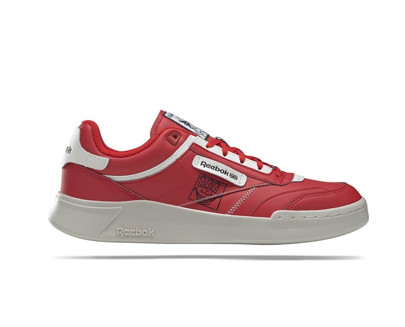Club Keith Lifestyle Reebok | Legacy Haring Rot C X Weiss Sneakers |