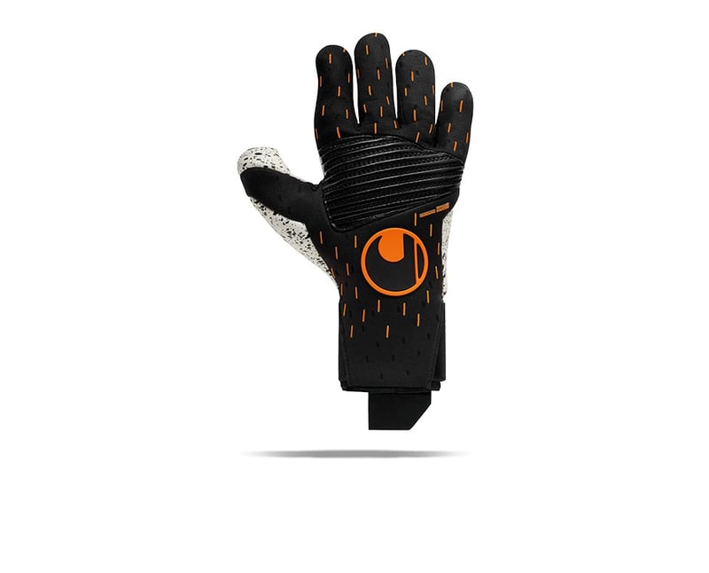Uhlsport Supergrip+ Equipment (001) Schwarz | Contact TW-Handschuhe Orange Speed Reflex Weiss